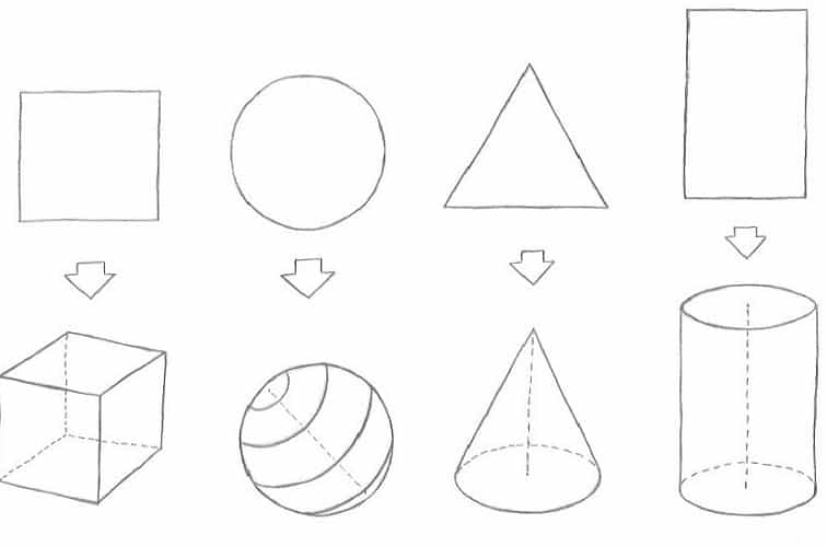 drawing shapes-easy drawing ideas